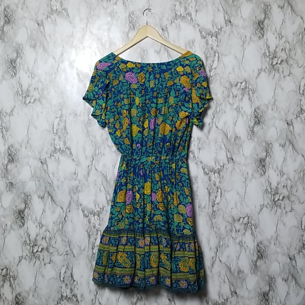 Brand Women's V Neck Dress Summer - Picture 6 of 8